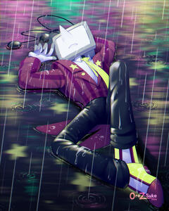 MAJ!Tenna (DR AU) Fullbody SoftPainting Mid-Way BG