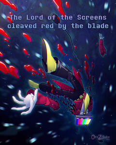 Tenna (Deltarune) Fullbody Fullcolor Simple Background